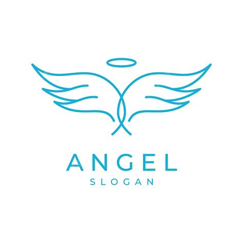 Angel Wings Logo Design