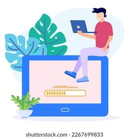 Computer Loading Illustration 的图像结果