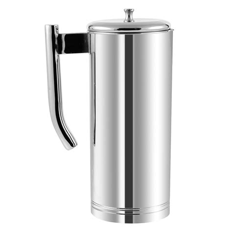 Kraft- follow your imagination Stainless Steel Luminous Jug with Lid of ...