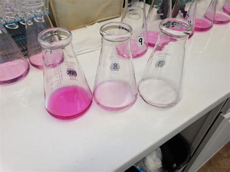 Image result for Titration Pink Color