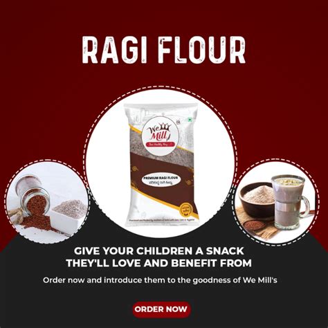Shop Premium Ragi Flour Online in India | We Mill