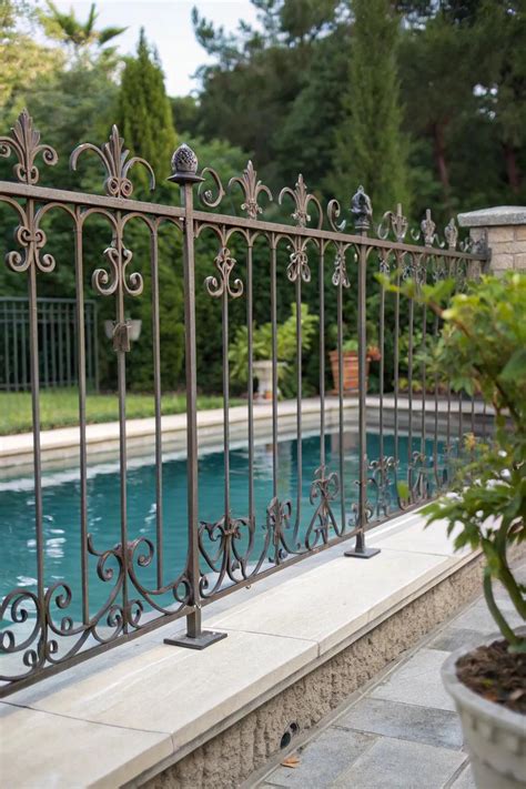 17+ Stylish Pool Fence Ideas for Your Backyard