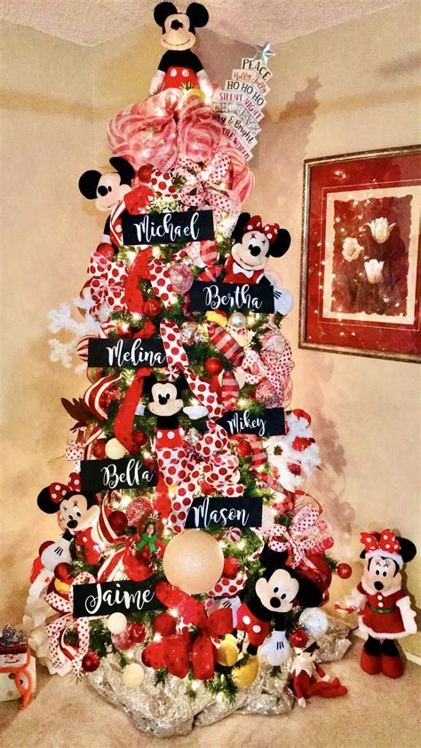 Mickey Mouse Christmas Tree Ornaments