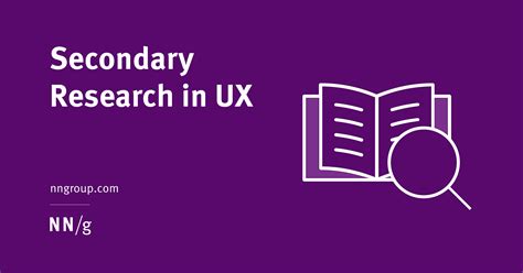 Secondary Research in UX - NN/G