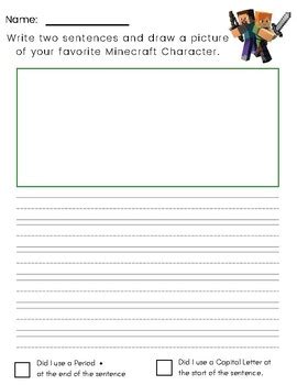 Image result for Minecraft Language Writing