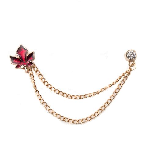 To The Nines Men's Chain lapel Pin : Amazon.in: Jewellery