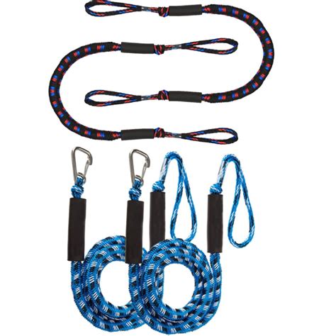 Buy Originalsourcing 2 Pcs Boat Dock Lines Stretches 5.5ft, Anchor ...