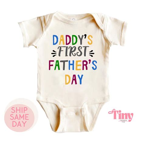 Luvly Daddy'S First Father'S Day Baby Bodysuit, 1St Father'S Day Baby ...