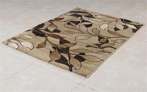 Buy My Home Collections Event 8885B Beige 2'x5' Power-Loomed Carpet ...