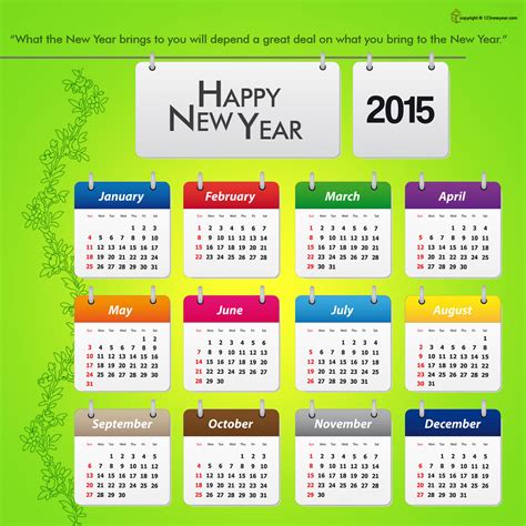 Printable Calendars 2015