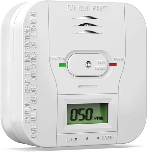 Buy Pasmpsle 3 In 1 Carbon Monoxide and Smoke Alarm Smoke Fire Sensor ...