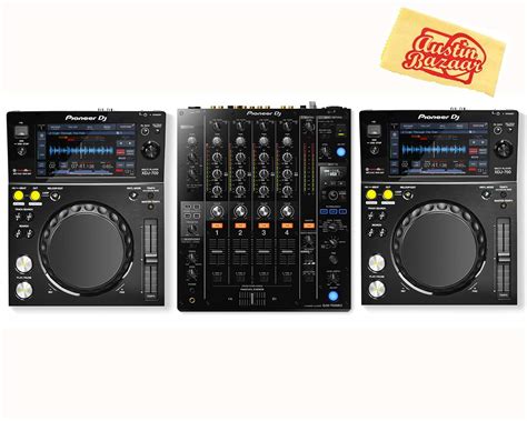 Buy Pioneer XDJ-700 Compact Digital Player Bundle with DJM-750 Mixer ...