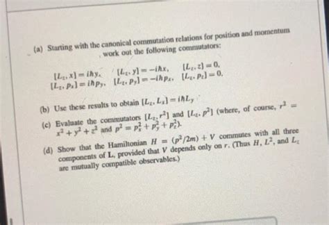Image result for Commutation Relations