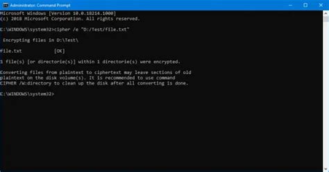 EFS Encryption 的图像结果