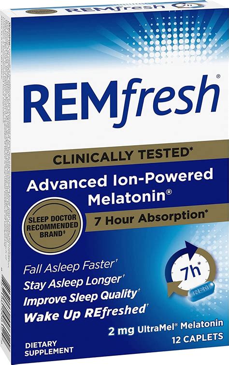 REMfresh 2mg Advanced Melatonin Sleep Aid Supplement India | Ubuy