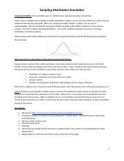 Image result for Sampling Distribution Simulation