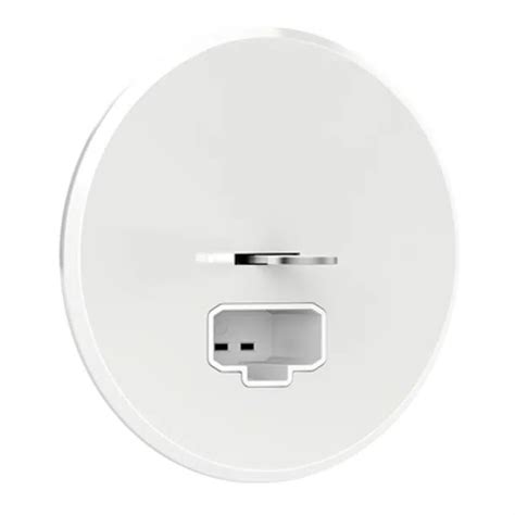BIM objects - Free download! DCL ceiling socket outlet RS16 PW RAL9003 ...