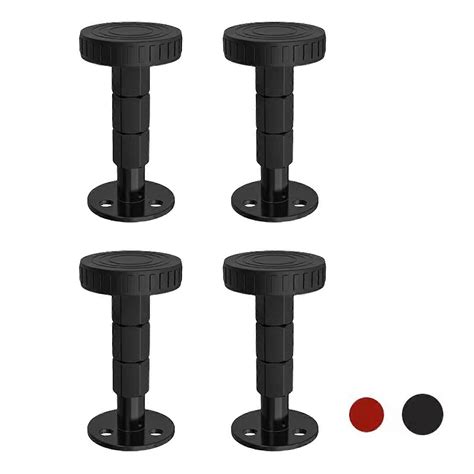 Adjustable Height Bed Frames Support Legs Sturdy Metal Leveling Feet ...