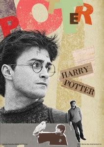 Harry Potter- Collage (Officially Licensed) Paper Print - Harry Potter ...