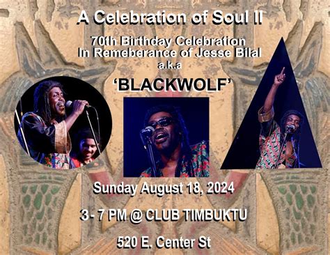 Celebration Of Soul II - 70th Birthday Celebration In Remembrance of ...