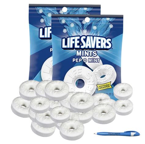 Amazon.com : LIFESAVERS (Pep - O - Mint) | LifeSavers Hard Candy Breath ...