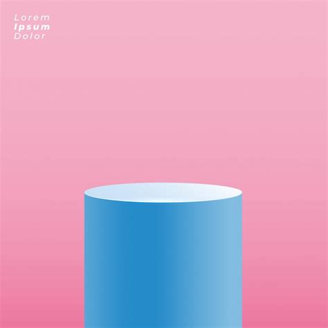 Round platform for product display presentation | Free Vector