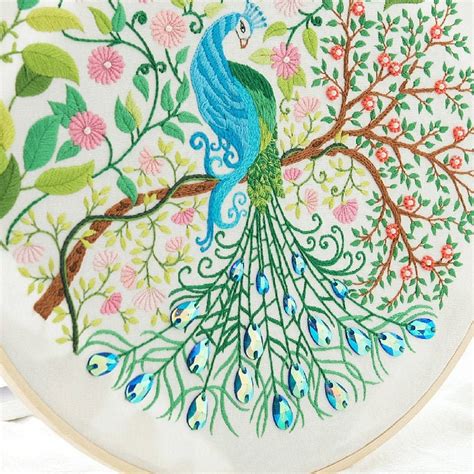Image result for Simple Peacock Embroidery Patterns