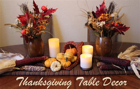 Cornucopia of Creativity: DIY Thanksgiving Table Decor
