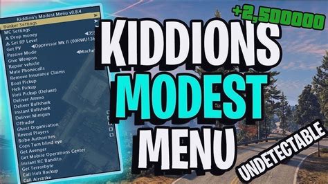 Image result for Kiddion's Mod Menu. Update
