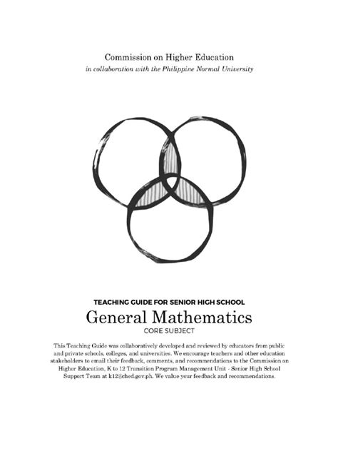 Image result for General Mathematics Module Senior High