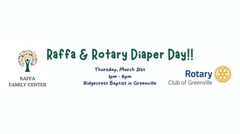 Raffa & Rotary Diaper Day!!, Ridgecrest Baptist Church, 6801 Wesley ...