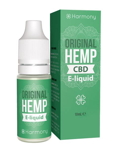Harmony Original Hemp CBD Vape Oil E-Liquid 10ml