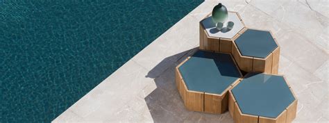 Tribu Hexagon Beistelltisch und Couchtisch