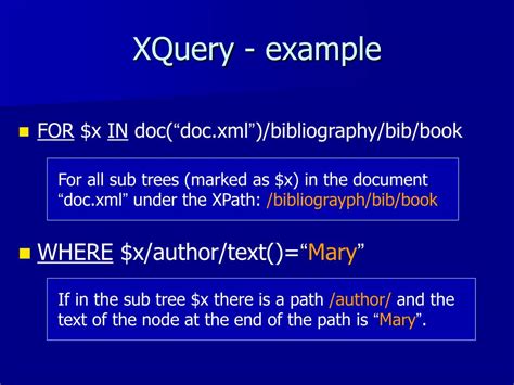 Image result for XQuery Examples