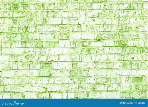 Brick Wall with Unusual Green Bricks Stock Image - Image of green, broken: 261533807