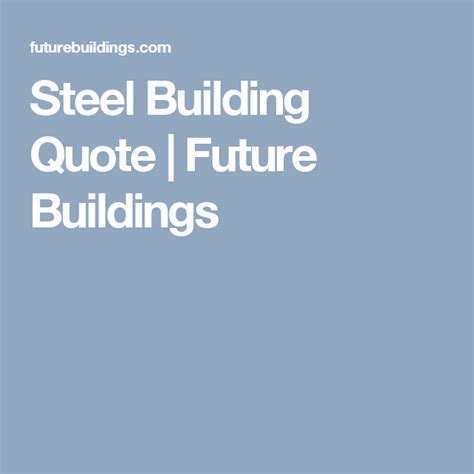 metal building quote online