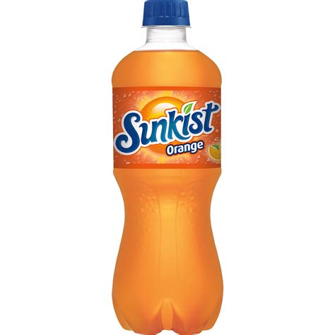 Sunkist Orange Soda Pop, 20 fl oz, Bottle - Walmart.com