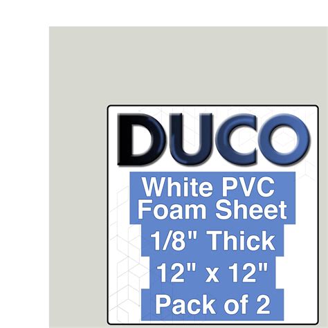 Duco Closed Cell PVC Foam Board Plastic Sheets- India | Ubuy