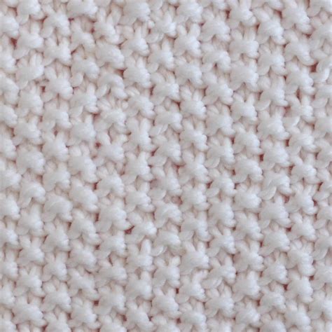 Easiest Seed Stitch Knitting Pattern for Beginners - Studio Knit