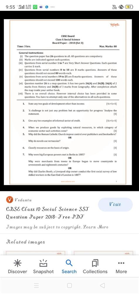 can somebody send the latest paper of social science? - Brainly.in