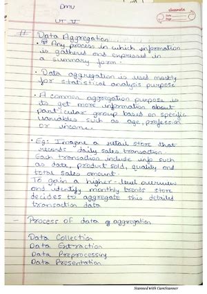 Artificial Intelligence and Data Science - SPPU - Studocu