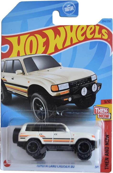 Hot Wheels Toyota Land Cruiser 80, Then and Now 3/10 : Amazon.in: Toys ...