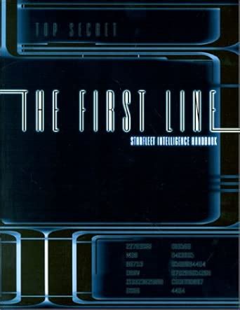 Buy The First Line: Starfleet Intelligence Manual (Stra Trek, the Next ...