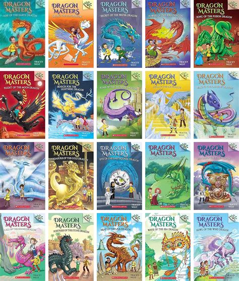Dragon Masters Complete Series Set (Books 1-20): Tracey West: Books ...