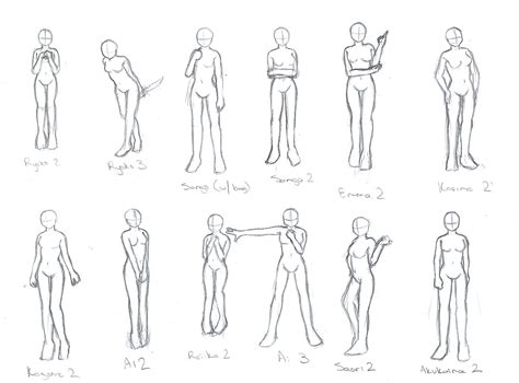 Character poses | Character poses, Anime poses reference, Anime poses
