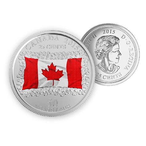 2015 Canada - 50th Anniversary of the Canadian Flag – Numismate®
