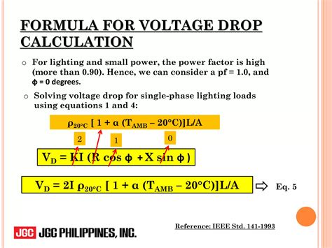 Image result for Voltage Drop Calculation Sample for Three Phase System