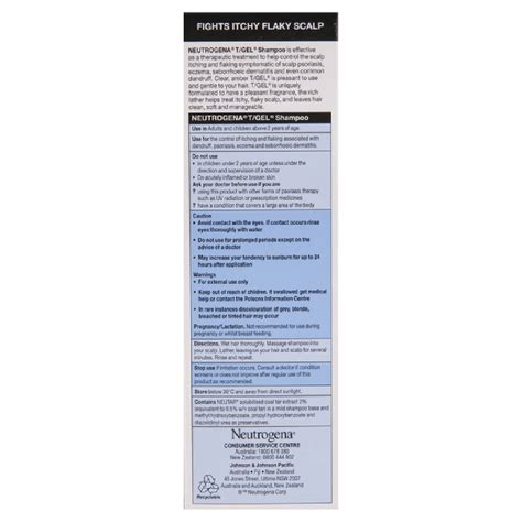 (Discounted Product) Neutrogena T/Gel Shampoo – 200ml - Top USA ...