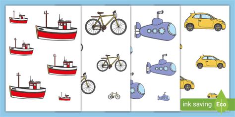 Transport Size Ordering
