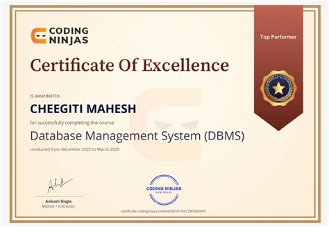 Image result for DBMS Coding Ninjas